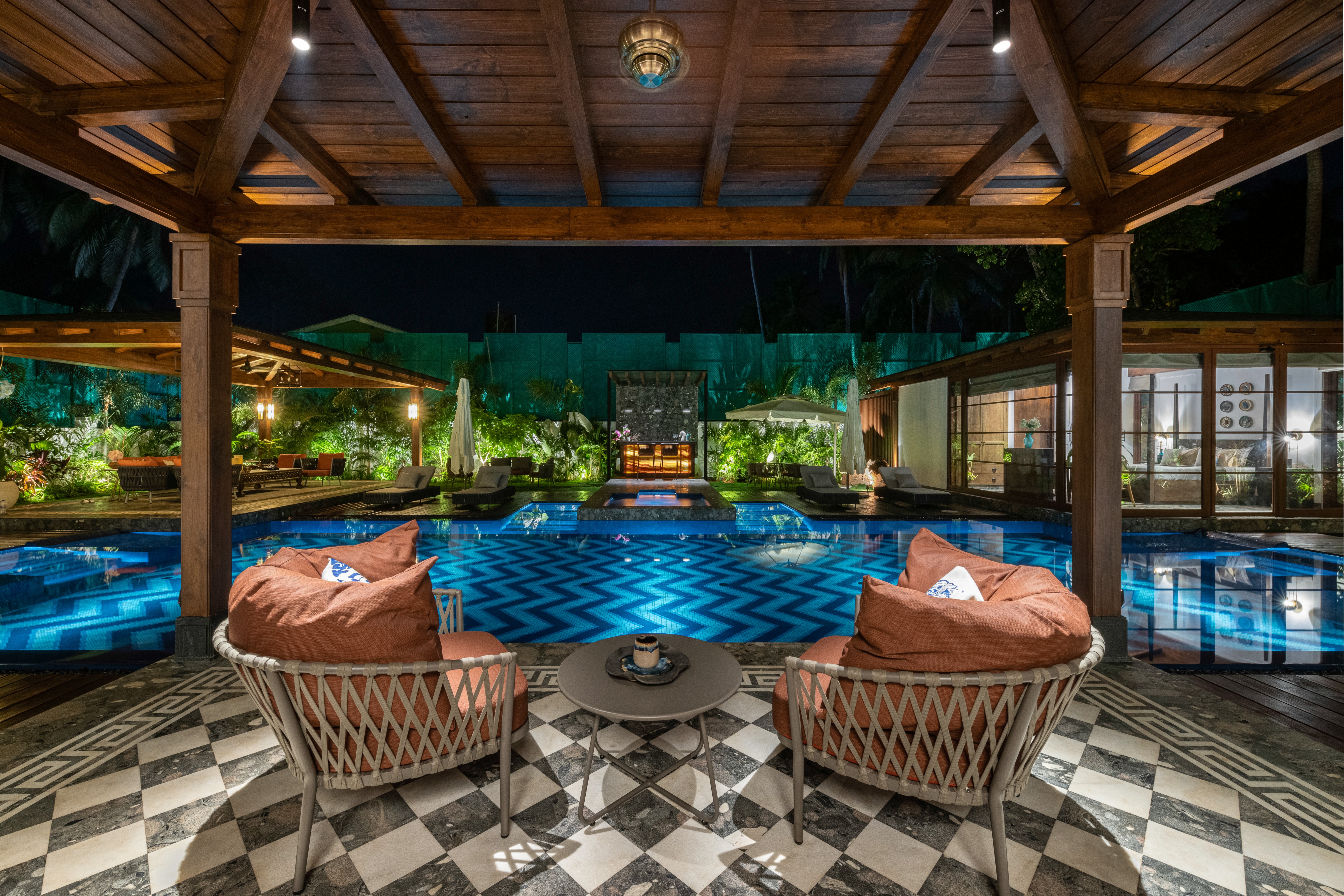 Azara Beach House — Chevron Pool