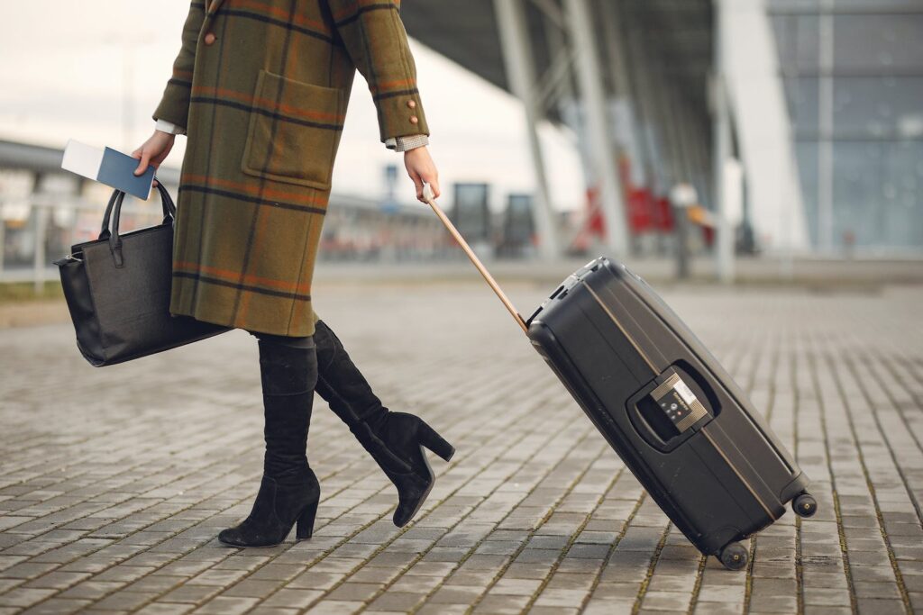 wheeled baggage for travel